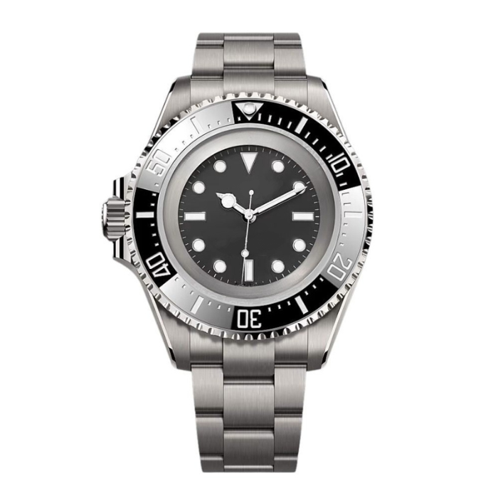 Deep Diver 50 – Black Dial | Steel Bracelet & Black Dive Bezel