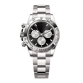 Racing Chronograph 40 – Black Dial | Silver Tone Case & Tachymeter Bezel